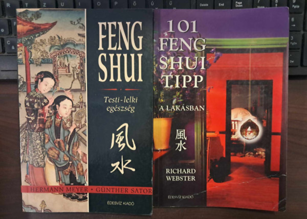 Hermann-Sator, Gnther, Richard Webster Meyer - 2 db Feng Shui knyv: Feng Shui/Testi-lelki egszsg+101 Feng Shui tipp a laksban
