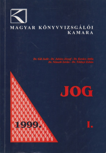 Jog I-II. 1999 (Magyar Knyvvizsgli Kamara)