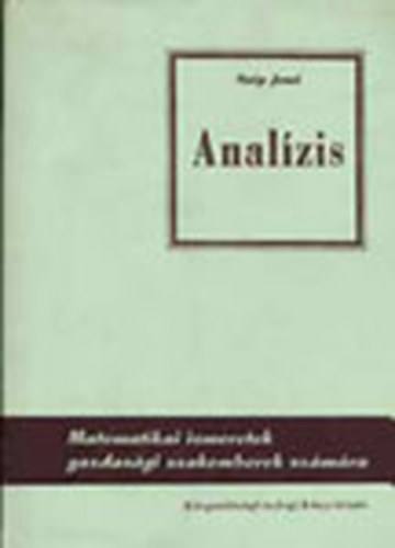 Analzis (Matematikai ismeretek gazdasgi szakemberek szmra)- 2. bvtett kiads