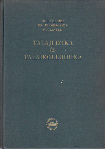 Talajfizika �s talajkolloidika