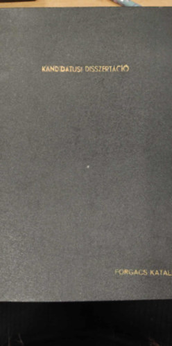 A nyugat-nmet mezgazdasg technikai s szerkezeti talakulsa a msodik vilghboru utn - Kandidtusi disszertci - Forgcs Katalin