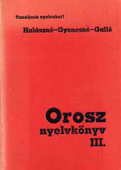 Orosz nyelvknyv III.