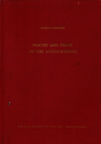 Poetry and Prose of the Anglo-Saxons
