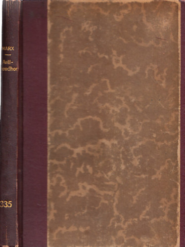 Anti-Proudhon (A filozfia nyomorsga)