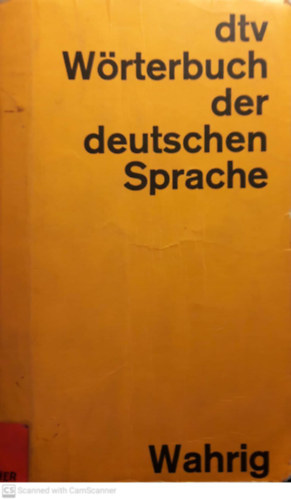 dtv-Wrterbuch der deutschen Sprache