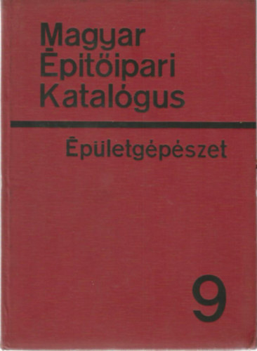 Magyar ptipari Katalgus 1/9 - pletgpszet