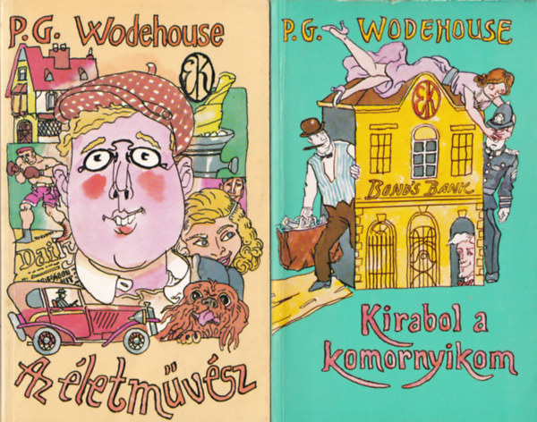 2 db P.G.  Wodehouse knyv: Kirabol a komornyikom, Az letmvsz