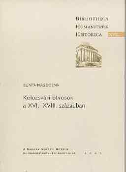 Kolozsvri tvsk a XVI.-XVIII. szzadban