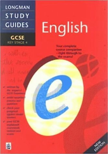 GCSE English (LONGMAN GCSE STUDY GUIDES) - Nyelvknyv