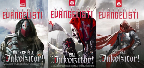 Eymerich sorozat : �r�kk� �lj, inkviz�tor!  + �gj, inkviz�tor! + Rettegj, inkviz�tor! (2., 3., 4. r�sz)