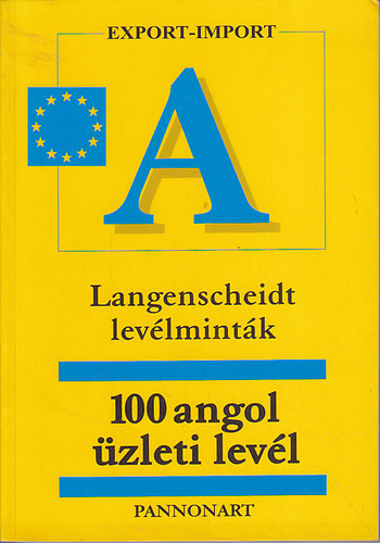 Export-Import Langenscheidt levlmintk. 100 angol zleti levl