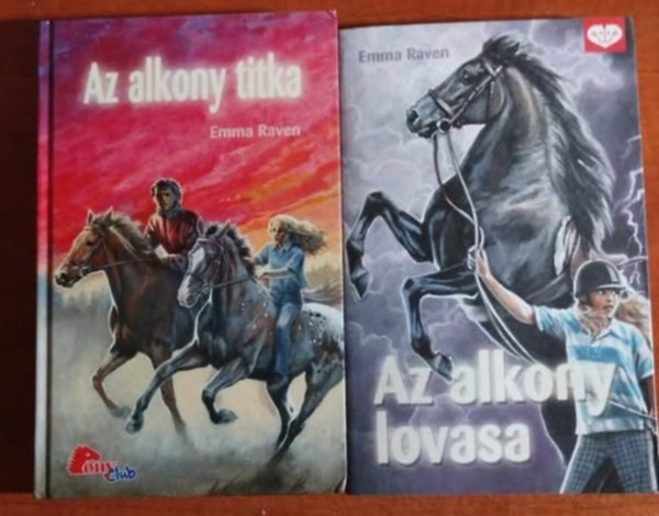2db Emma Raven knyv:Az alkony lovasa+Az alkony titka
