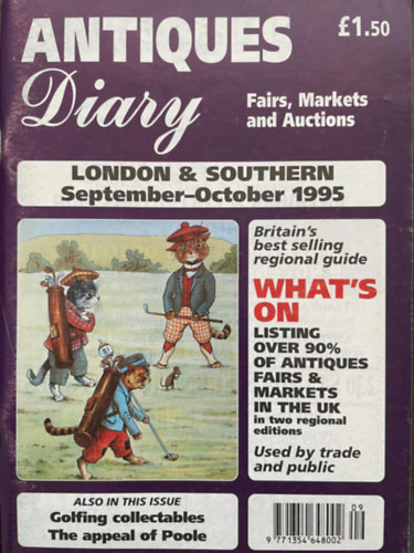 Alan Spence  (editor) - Antiques Diary September-October 1995