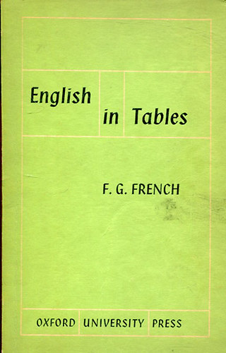 English in Tables