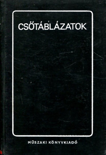 Ruhmann Jenő szerk. - Csőtáblázatok