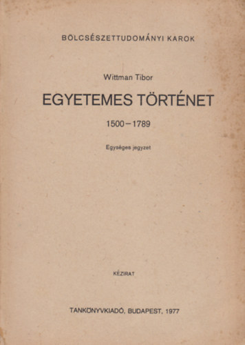 Egyetemes trtnet 1500-1789