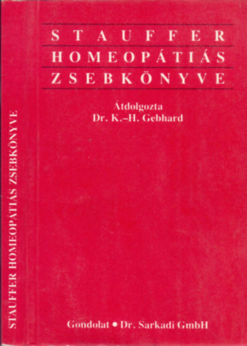 Stauffer homeoptis zsebknyve