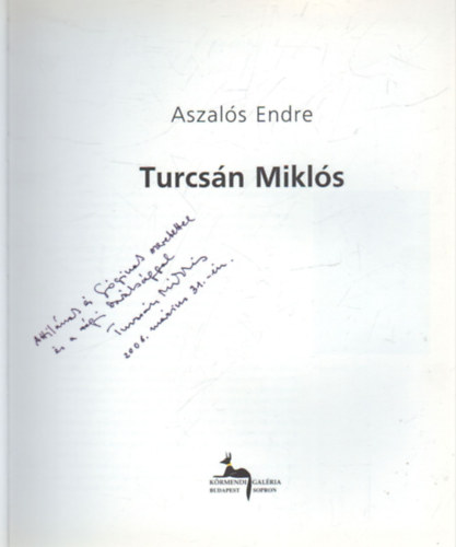 Turcsn Mikls- dediklt
