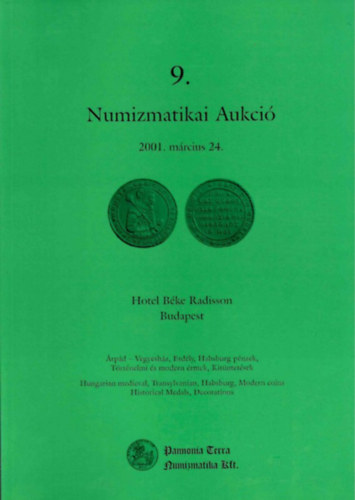 95. Numizmatikai Aukci� 2001. m�rcius 24.