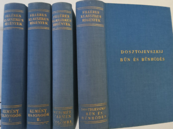 Bn s bnhds+Rajongk I-II.+Carmen s Colomba (Fillres klasszikus regnyek)