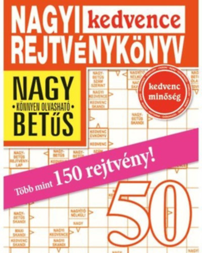 Nagyi kedvence Rejtvénykönyv 50.