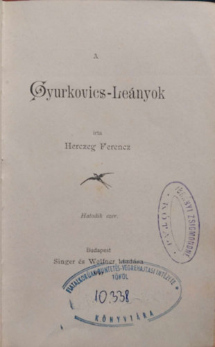 A Gyurkovics-lenyok