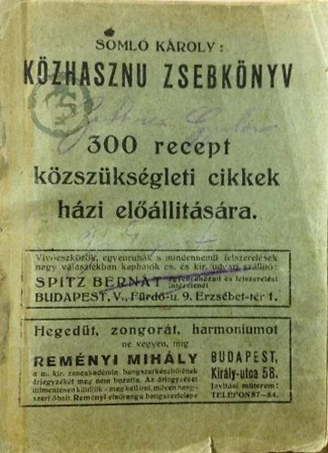 Kzhaszn zsebknyv - 300 recept kzszksgleti cikkek hzi ...