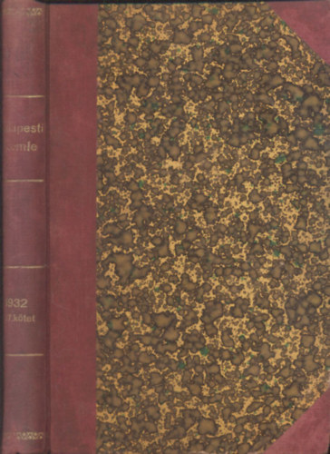 Budapesti Szemle 227. k�tet (659, 660, 661. sz�m)