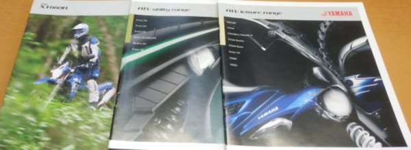 3 db Yamaha katalgus fzet: ATV leisure range + ATV utility range + 2006: XT660R (3 fzet)