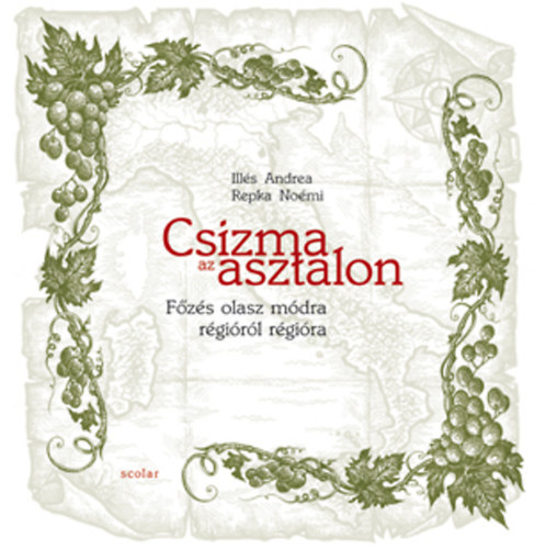 Csizma az asztalon