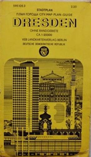 Stadtplan Dresden - 1:20000