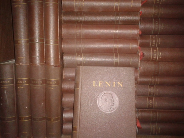 Lenin mvei 1-38. I.kiads (Szikra)