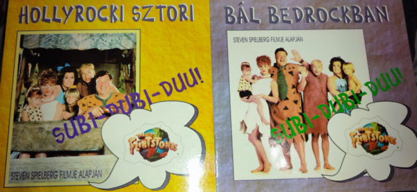 Steven Spielberg - 2db Steven Spielberg knyv - Hollyrocki sztori; Bl Bedrockban