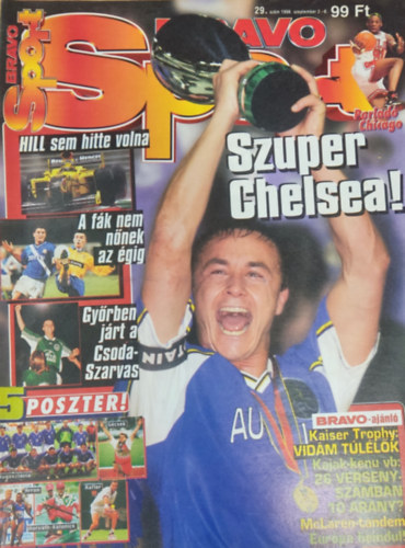 Buzg Jzsef  (szerk.) - Bravo Sport - I. vfolyam 29. szm (1998. szeptember 2-8.)