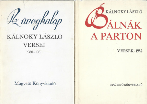 2 db knyv, Az vegkalap, Blnk a parton