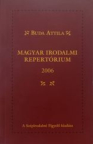 Magyar Irodalmi Repertrium 2006