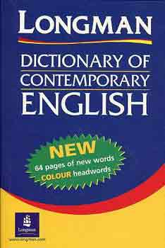 Longman dictionary of contemporary english + new words