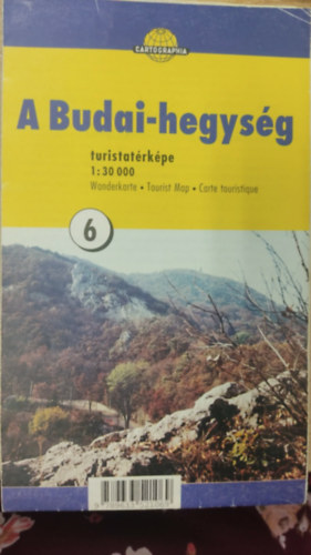 A Budai-hegys�g turistat�rk�pe 1:30000