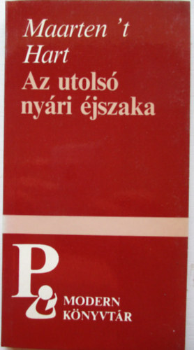 Az utols nyri jszaka (Kisregny s elbeszlsek)