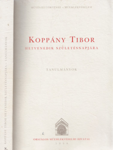 Koppny Tibor hetvenedik szletsnapjra - Tanulmnyok