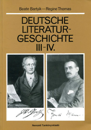 Deutsche Literaturgeschichte III- IV. NT-34154/1