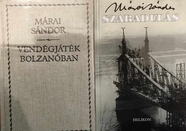 2 db Mrai Sndor ktet