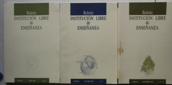 Boletn - Institucin libre de Ensenanza n.o 30, 31, 32-33