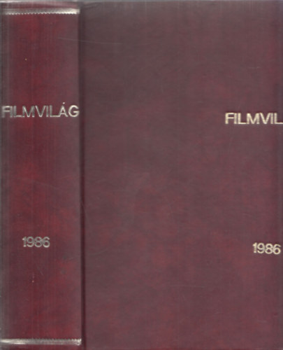 Filmvil�g 1986/1-12. (teljes �vfolyam, egybek�tve)