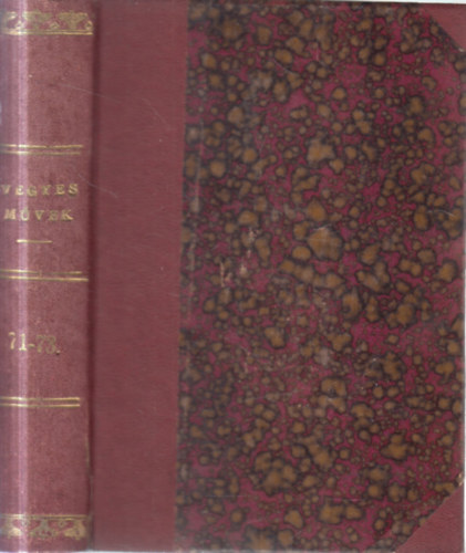 Molnár Antal, Végh Arthur Montesquieu Károly - 3 db Franklin társulat kötet egyben (Virgil + Augustus családja és kora + Elmélkedések a rómaiak nagyságának és hanyatlásának okairól)