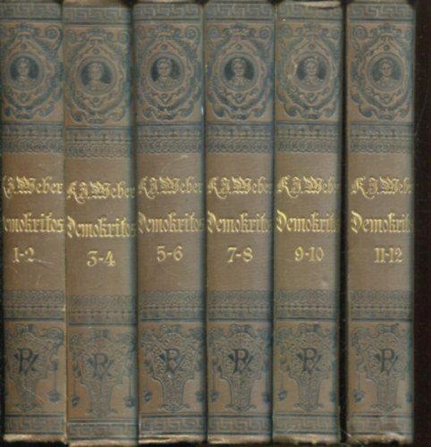 Demokritos oder hinterlassene Papiere eines lachenden Philosophen, Von dem Verfasser der ,,Briefe eines in Deutschland reisenden Deutschen I-XII. 1-12. (6 Bnden; 6 ktetben)