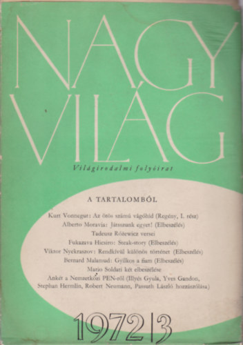 Nagyvilg 1972/3