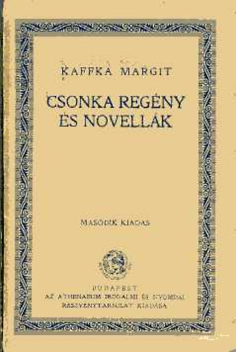 Csonka regny s novellk