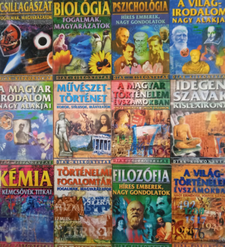 13 db. Dik Kisknyvtr ktet - 1, 2, 3, 5, 6, 10, 11, 12, 13, 14, 16, 17, 20
