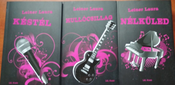 3db Leiner Laura reg�ny a Bexi sorozatb�l: K�st�l+ Hull�csillag + N�lk�led